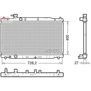 Comparateur de prix : DENSO Radiateur moteur pour HONDA: CR-V (Ref: DRM40050)