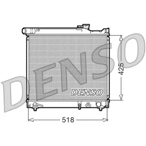 Radiateur, refroidissement moteur DENSO DRM47012 pas cher