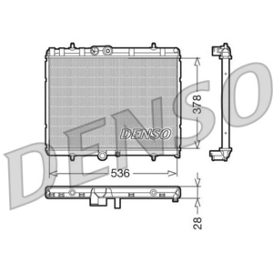 Radiateur, refroidissement du moteur DRM07015 Denso DRM07015 pas cher