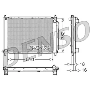 Comparateur de prix : DENSO Module de refroidissement pour RENAULT: Modus, Clio (Ref: DRM23100)