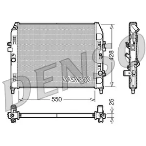 Comparateur de prix : Radiateur, refroidissement du moteur DENSO, par ex. pour Mazda