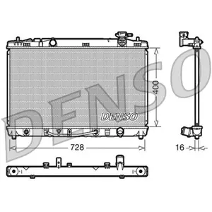 Radiateur, refroidissement moteur DENSO DRM50041 pas cher