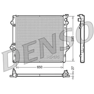 Comparateur de prix : DENSO Radiateur moteur pour TOYOTA: Land Cruiser (Ref: DRM50047)
