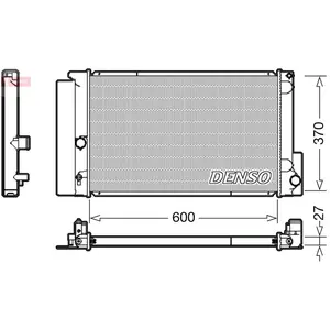 Comparateur de prix : Radiateur, refroidissement du moteur DRM50087 Denso DRM50087
