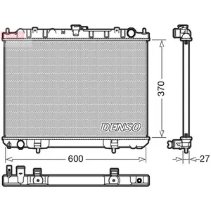 Radiateur moteur DENSO DRM46039 pas cher