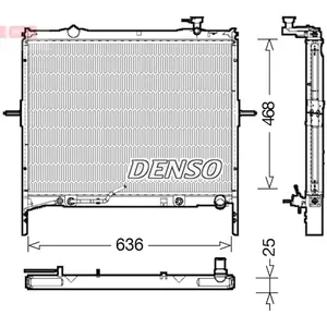 Radiateur, refroidissement du moteur DRM43002 Denso DRM43002 pas cher