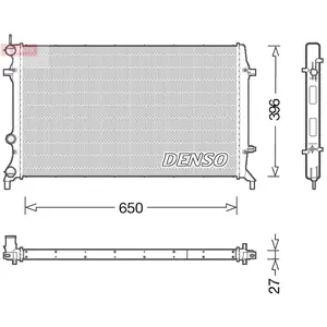 DENSO Radiateur moteur pour VOLKSWAGEN: Jetta (Ref: DRM32043) pas cher