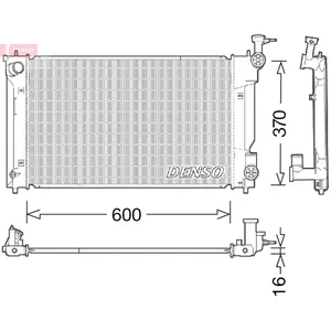Radiateur, refroidissement moteur DENSO DRM50094 pas cher