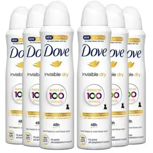 Dove Spray Invisible Dry anti-marques blanches, déodorant anti-per spirale, 150 mlVendu paramazon
