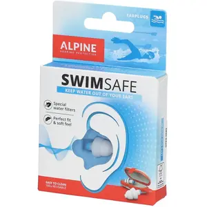 Bouchons D'oreilles Natation Enfant Sanohra, Lot De 2, Bleus, Neufs