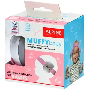 Comparateur de prix : Alpine Casque Auditif pour Bébé Muffy Rose