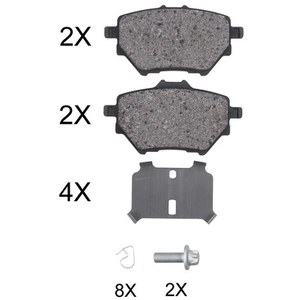 Kit de plaquettes de frein, frein à disque 35020 ABS 35020 pas cher
