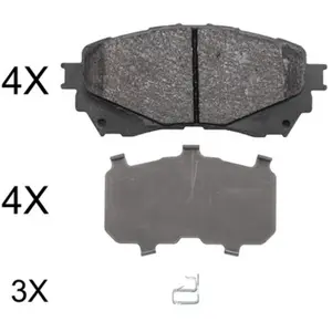 A.B.S. 7714793 Motorcraft Kit de plaquettes de frein, frein à disque pas cher
