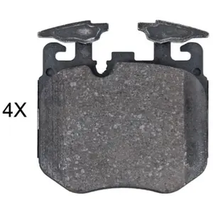 Kit de plaquettes de frein, frein à disque 35144 ABS 35144 pas cher