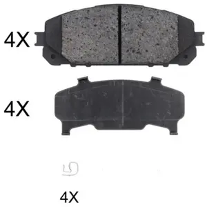 Kit de plaquettes de frein, frein à disque 35047 ABS 35047 pas cher