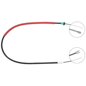 Comparateur de prix : ABS All Brake Systems K19197 Tirette à câble, frein de stationnement