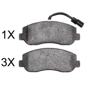 Kit de plaquettes de frein, frein à disque 37848 ABS 37848 pas cher