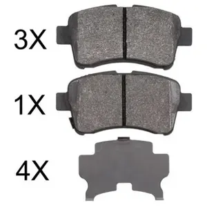 Kit de plaquettes de frein, frein à disque 37843 ABS 37843 pas cher