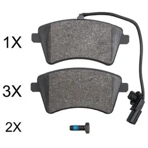Kit de plaquettes de frein, frein à disque 37900 ABS 37900 pas cher