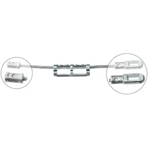Comparateur de prix : ABS All Brake Systems K12096 Tirette à câble, frein de stationnement
