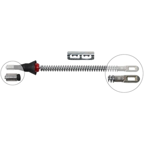 Comparateur de prix : ABS All Brake Systems K12016 Tirette à câble, frein de stationnement