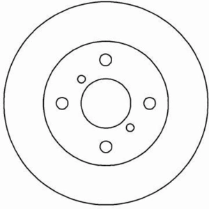 Disque de frein 15554 ABS 15554 pas cher