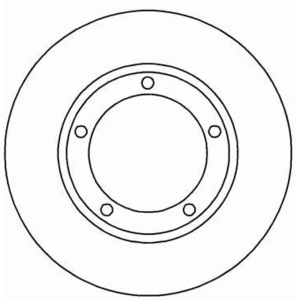 A.B.S. ALL BRAKE SYSTEMS BV. Disques de frein pour HYUNDAI: H100, Plaza, H1, Starex, Satellite (Ref: 16562)
