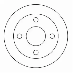A.B.S. ALL BRAKE SYSTEMS BV. Disques de frein pour SUBARU: Vivio (Ref: 16529)