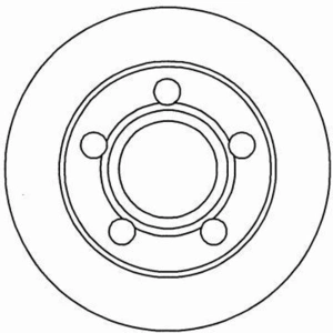 ABS A.B.S. ALL BRAKE SYSTEMS BV. Disques de frein pour AUDI: 80, Coupé (Ref: 16249) pas cher