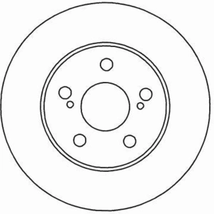 ABS A.B.S. ALL BRAKE SYSTEMS BV. Disques de frein pour TOYOTA: Carina (Ref: 16304) pas cher