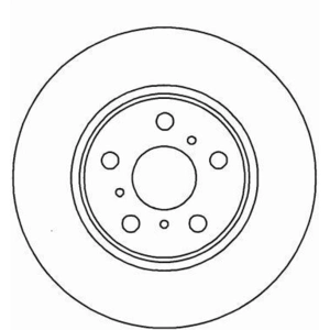 A.B.S. ALL BRAKE SYSTEMS BV. Disques de frein pour TOYOTA: Celica (Ref: 16279) pas cher