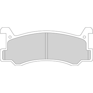 Kit de plaquettes de frein, frein à disque 36607 ABS 36607 pas cher