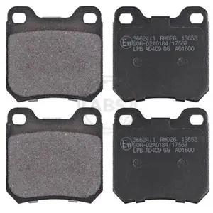 Comparateur de prix : Kit de plaquettes de frein, frein à disque 36624/1 ABS 36624/1