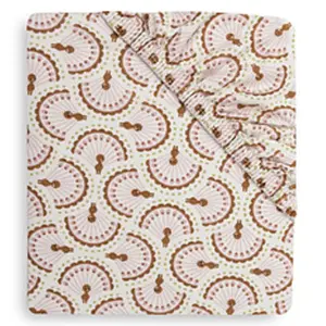 Jollein Drap housse en jersey Soft Plumes (60 x 120 cm) pas cher