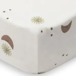 Jollein Drap housse en jersey Over the Moon (60 x 120 cm) pas cher