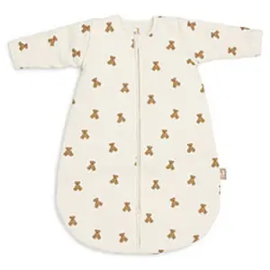 Jollein Gigoteuse à manches amovibles Mini Teddy Bear Little Waffle (0-3 mois) pas cher