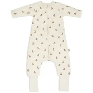 Jollein Gigoteuse à pieds avec manches amovibles Mini Teddy Bear (9-18 mois) pas cher