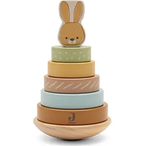 Tour à empiler en bois Bunny Luz