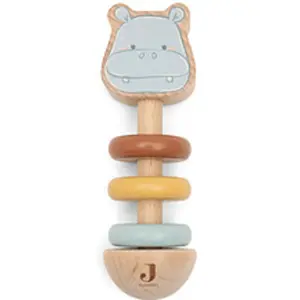 Hochet en bois Hippo Happy