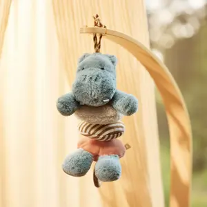 Jollein Peluche musicale Hippo Happy pas cher