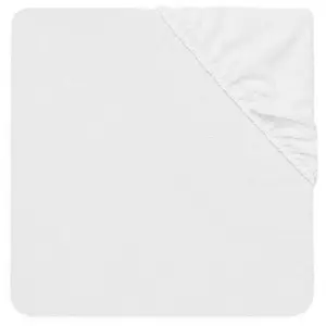 Comparateur de prix : Drap-housse Éponge Imperméable Blanc - 60 X 120 Cm - Jollein - Lit Bébé Blanc