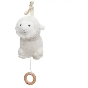 Peluche musicale agneau par jollein pas cher