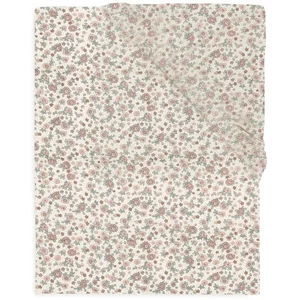 Drap-housse Jersey retro flowers MULTICOLORE Jollein pas cher