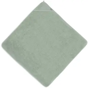 Comparateur de prix : Cape de bain 100x100 cm éponge Ash Green - Jollein