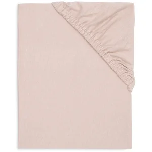 Comparateur de prix : Jollein Drap-Housse en Jersey - Rose Sauvage - 70 x 140 cm - 100% Coton - Vieux Rose