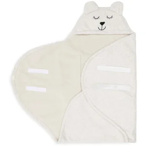 Jollein Couverture nomade Bear Boucle Oatmeal (0-3 mois)Vendu parberceau-magique