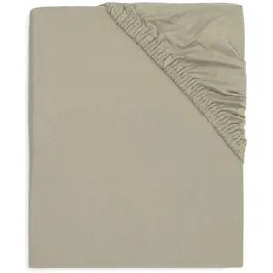 Comparateur de prix : Jollein Drap housse en jersey Olive Green (40 x 80 cm)