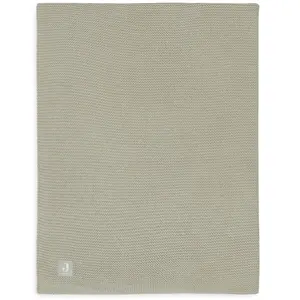 Comparateur de prix : Jollein Couverture en tricot Basic Knit Olive Green (100 x 150 cm)