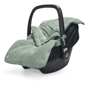 Comparateur de prix : Jollein Couvre-jambe pour bébé de siège auto et poussette Vert cendre