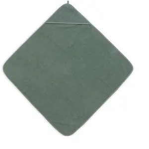 Comparateur de prix : Jollein Cape de Bain Terry, 75 cm Longueur x 75 cm Largeur, Vert Cendré